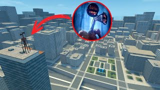 WHAT IS SIREN HEAD DOING IN THE BIG CITY?! | Garry's Mod