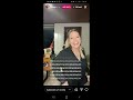 virgínia ensinando ze felipe dançar funck em live instragram