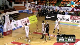 20160123 SBL超級籃球聯賽 金酒VS台啤 精采Highlight