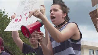 'Sick and tired' | Students walk out in protest asking Georgia lawmakers for added gun protections f