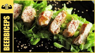 Honey Smoked Chicken Salad | BeerBiceps Easy Keto Salad Recipes