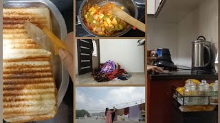 #vlog ಕ್ಲೀನಿಂಗ್ routine ಜೊತೆ ಸಾಯಂಕಾಲದ snacks ಚಿರು ಕೈಯಲ್ಲಿ ತುಂಬಾ ಇಷ್ಟವಾಯ್ತು 😋😋