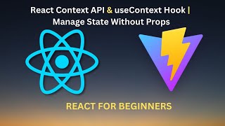 React JS Tutorial(Part-13): React Context API & useContext Hook Explained | Share State in React