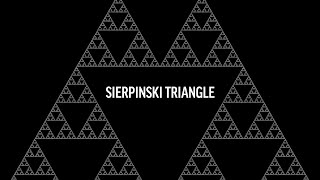 Processing Java Sketch - Sierpinski Triangle