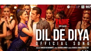 Dil De Diya-Radha|Salman khan, Jacqueline Fernandes|Himesh Reshammiya|k,payal D|Shabbir A