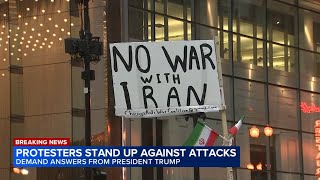 Attack on Iran: Demonstrations in Chicago condemn US strikes, celebrate end of Iranian regime
