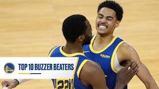 Golden State Warriors Top 10 Buzzer Beaters of 2020-21 Season 🚨