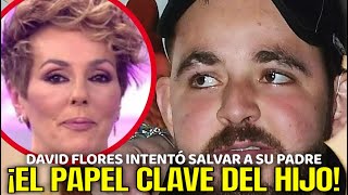 David Flores hijo NEGOCIÓ con Rocío Carrasco para que Antonio David NO ENTRARA EN PRISIÓN