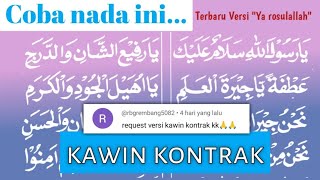 KAWIN KONTRAK versi SHOLAWAT DIBAIYAH ~ Ya Rosulallah Salamun Alaik.