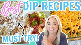 YOU'VE GOT TO TRY THESE EASY AND DELICIOUS DIP RECIPES | BEST DIP RECIPES | EASY