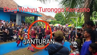 JANTURAN Ebeg Wahyu Turonggo Kencono - Sebar Beras Langsung Dungkar