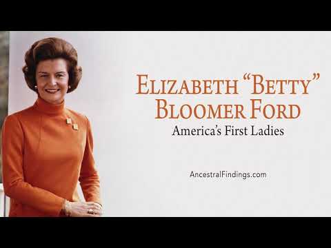 AF-695: Elizabeth “Betty” Bloomer Ford: America’s First Ladies, Part 38 ...