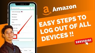 How to Logout AMAZON Account From All Devices - Logout Amazon Prime Video From All Devices !
