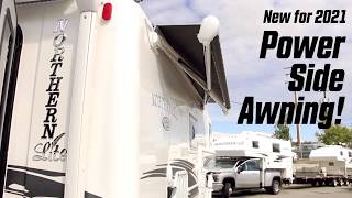 New for 2021 Northern Lite Limited Edition Truck Campers - Power Side Awning!