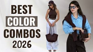 Color Trends for 2026 You Need to Try! | The Best Color Combinations