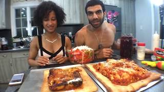 Lasagna Pizza time with Big Jenni