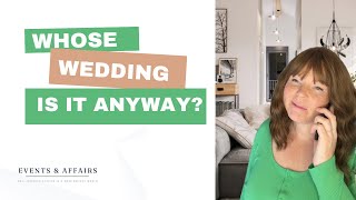 Whose wedding is it anyway part one