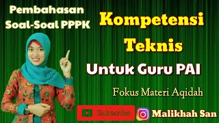 Kupas Tuntas Soal-Soal PPPK Materi Aqidah