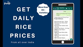 DAILY RICE PRICE SERVICE