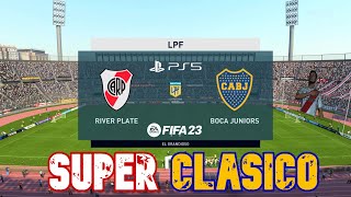 FIFA 23 - River vs Boca - LPF - gameplay ps5 español latino