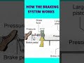 How braking system work/#hydrulicbrake#brake #hydrualicpresschannel #facts #shorts