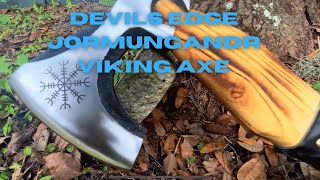 Jörmungandr Viking Axe by Devil's Edge | Kult of Athena