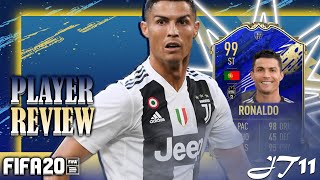 FIFA 20 TOTY RONALDO 99 PLAYER REVIEW