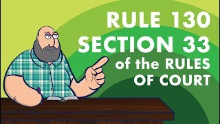 [EVIDENCE] Rule 130 Section 33 of the Rules of Court