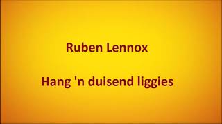 Ruben Lennox - 'n Duisend liggies