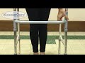 kosmocare folding walker load bearring features rx202 2017