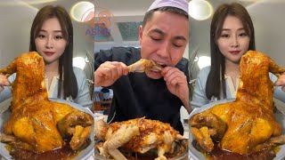 Delicious Eating 117 Ăn Gà Luộc Gà Hầm Nguyên Con Boiled Steamed Chicken Eating Challenge Mukbang