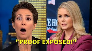 Karoline Leavitt EXPOSES Rachel Maddow's Lie Live on Air!