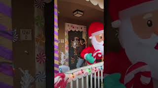 Gingerbread House Front Porch Reveal Christmas Outdoor Decoration Ideas
