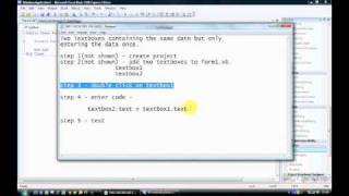 VB.NET textbox tutorial 1