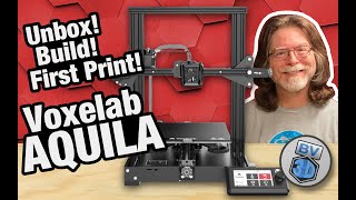 The Voxelab Aquila: Unbox! Build! First Print!