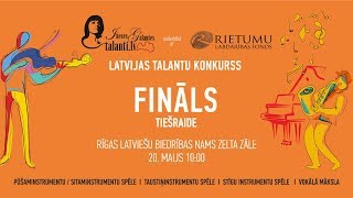 Ineses Galantes Latvijas talantu konkursa fināls.