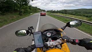 Romania's DN74 road | Part 4 | SUZUKI SV 650S