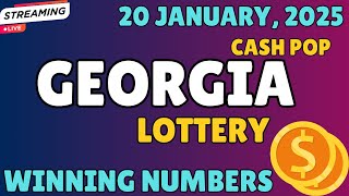 Georgia Cash Pop Lottery Results For - 20 Jan, 2025 - Early Bird - Powerball - Mega Millions Drawing