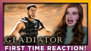 GLADIATOR - MOVIE REACTION - FIRST TIME WATCHING