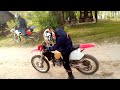 honda cr 250 u0026 yamaha vz 125.acceleration 😵