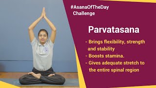 Parvatasana - The Mountain Pose | Kaivalyadhama Yoga Institute