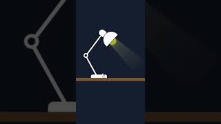 Create Table Lamp Animation light effect using html css & Jquery