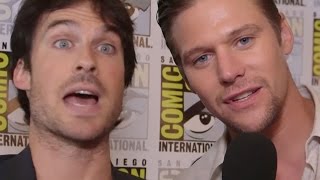 The Vampire Diaries Cast Spill On Their Dream Finale Ending - Comic Con 2016