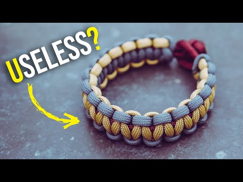 What is the point of a paracord bracelet?