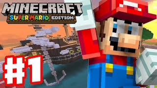 A New World! / Minecraft: Mario Edition / Gameplay Walkthrough Part 1