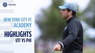 Boys Academy Highlights | NYCFC U17 vs Philadelphia Union | February 11, 2022