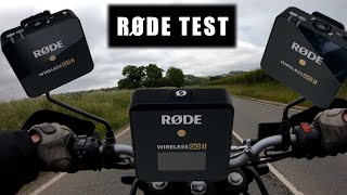 Rode Road Test - Rode Wireless Go 2 Motovlog Setup - Uncut Long Waffle Test