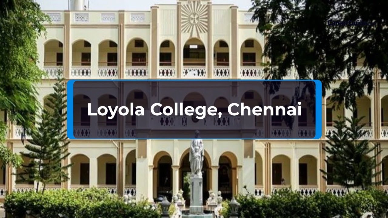 College Review: Loyola College, Chennai - YouTube