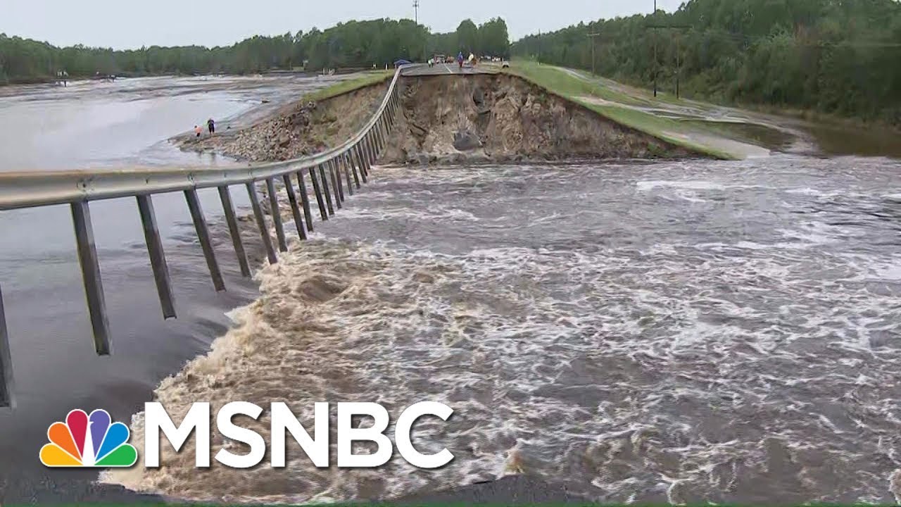 North Carolina Dam Collapses Due To Hurricane Florence Floodwaters ...