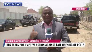 Sifon Essien  Gives Updates on INEC Pre-Emptive Action Against Late Opening of Polls in Bauchi